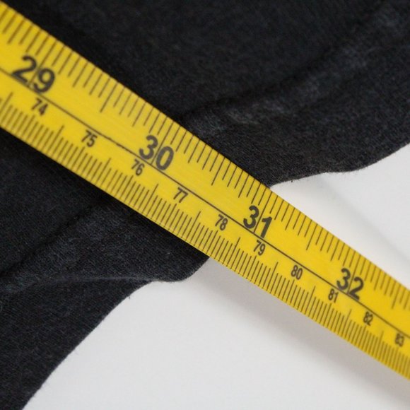 Vintage Black Scale Shirt Mens Black Faded Short Sleeve Big Logo Graphic Sz 2XL - Picture 7 of 7